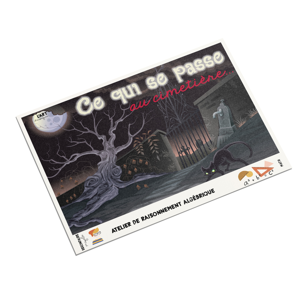 Ce qui se passe au cimetière - Algèbre